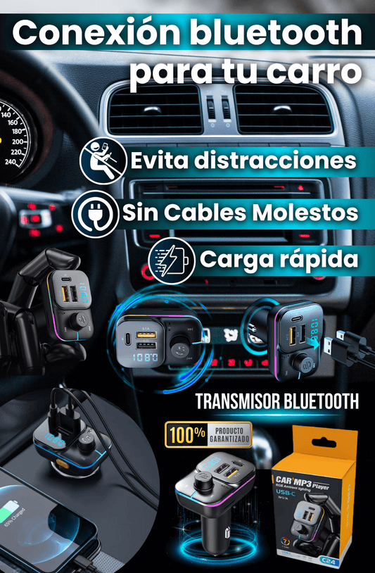 Transmisor Bluetooth para carro